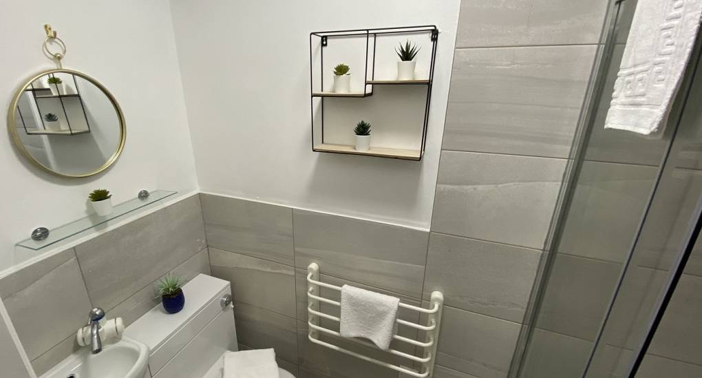 Bathroom and shower