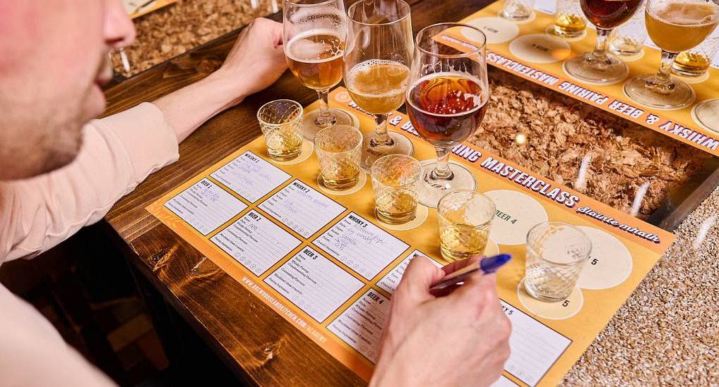 Beer and Whiskey tasting is always a popular Chester stag activity