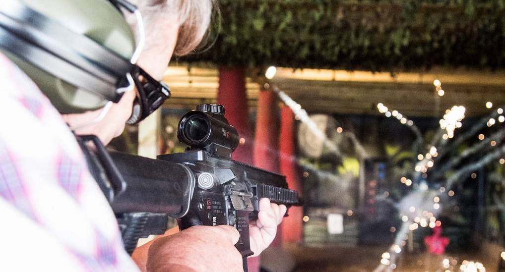 Chester target shooting is great for stag dos