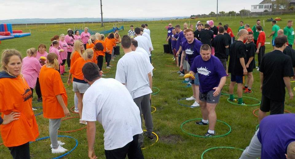 Groups of stags and hens compete to be the top of the leaderboard
